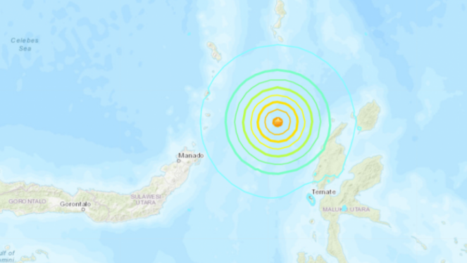 Động đất mạnh 6,6 độ tại Indonesia