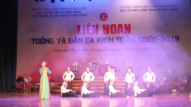 Bế mạc liên hoan Tuồng và Dân ca kịch toàn quốc 2019