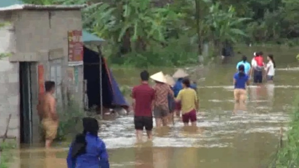 Mưa lớn gây ngập hơn 900 ngôi nhà tại Cao Bằng