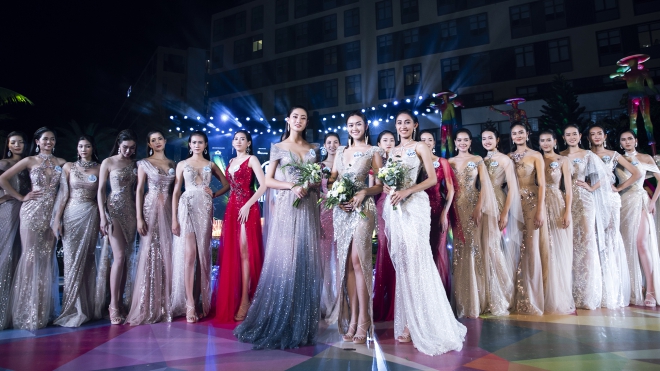 Miss World Việt Nam: Top Model tự tin sải bước bên dàn Hoa hậu, Á hậu