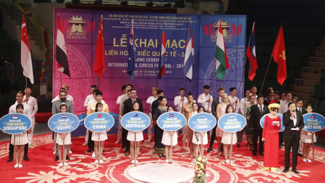 Khai mạc Liên hoan Xiếc quốc tế 2019: Đêm nghệ thuật mãn nhãn và vô cùng ấn tượng!