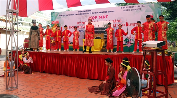 Di tích Lăng Lê Văn Duyệt có nhiều hạng mục bị xuống cấp