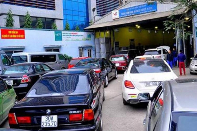 Lỗi đăng kiểm xe ô tô: Quên 1 số, đi 6 con số