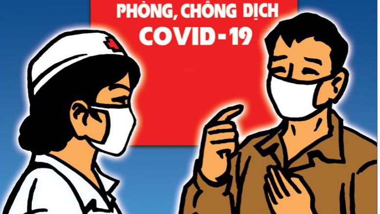 Chống dịch COVID-19: Tranh cổ động khi đất nước cần