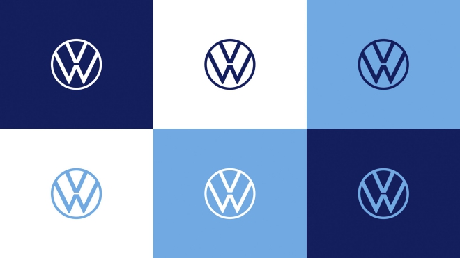 Volkswagen có logo nhận diện mới