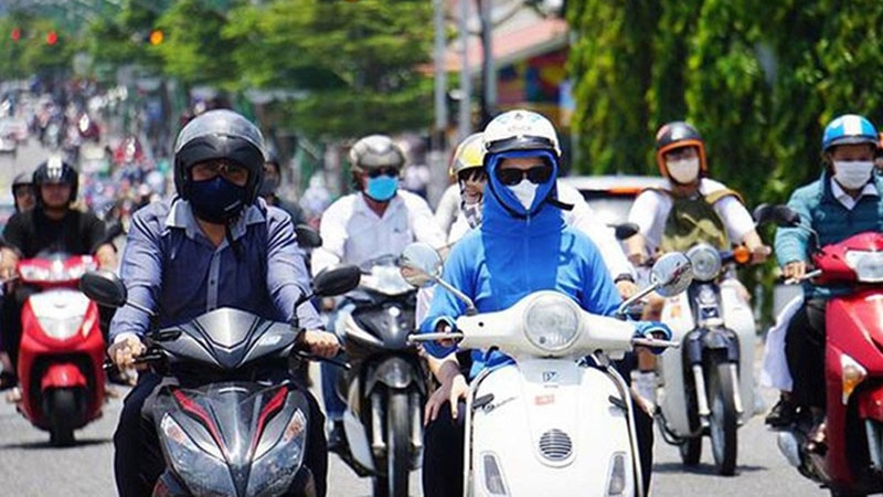 Các khu vực ngày nắng nóng, chiều tối và đêm mưa dông