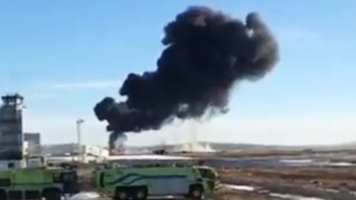 Rơi máy bay tại Argentina, nhiều người tử nạn