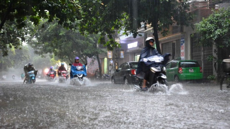 Ba miền có mưa dông, đề phòng lũ quét, sạt lở đất vùng núi