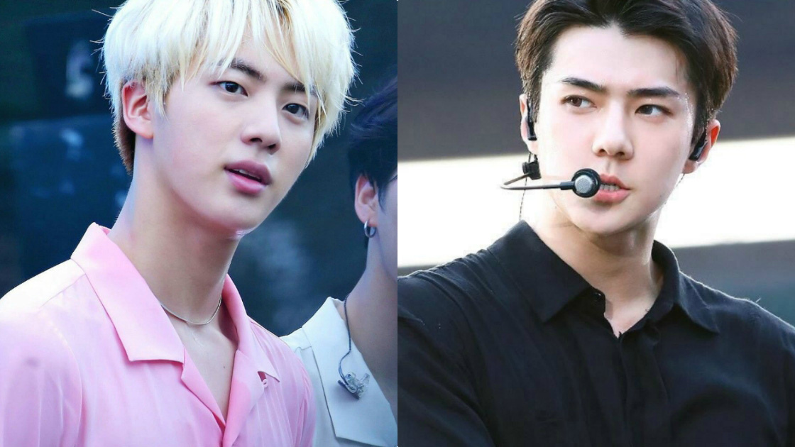 Jin BTS lọt Top 6 nam thần Hàn Quốc sở hữu bờ vai quyến rũ nhất