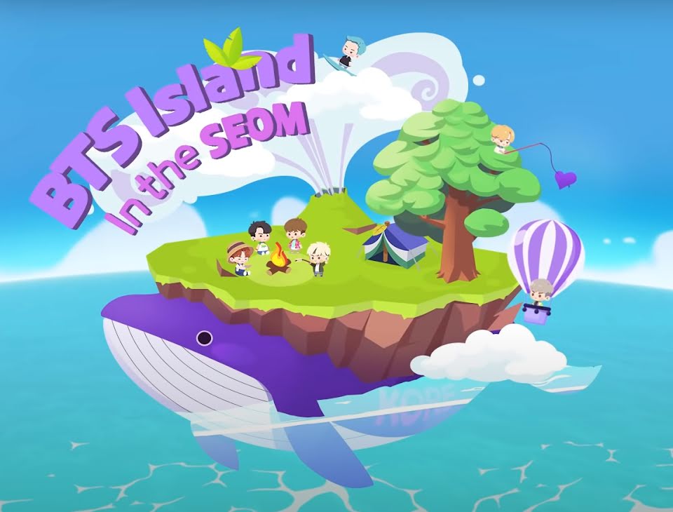 BTS, BTS Island, In the SEOM, BTS Island In the SEOM, BTS phát triển game, ARMY, idol, k pop, V BTS, Suga, Jin, Jimin, Jungkook, RM, J Hope, JHope, thần tượng, game BTS