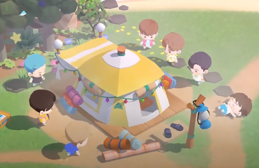 BTS, BTS Island, In the SEOM, BTS Island In the SEOM, BTS phát triển game, ARMY, idol, k pop, V BTS, Suga, Jin, Jimin, Jungkook, RM, J Hope, JHope, thần tượng, game BTS