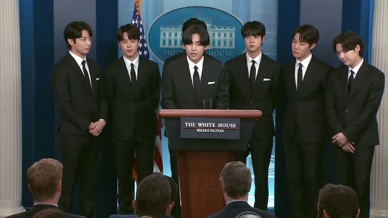 BTS, kpop, k pop, idol, idol kpop, thành viên BTS, RM, Jin, Jimin, Jungkook, Suga, JHope, J Hope, V, V BTS, BTS tới Nhà trắng, Joe Biden, tổng thống Mỹ, BTS tổng thống Mỹ