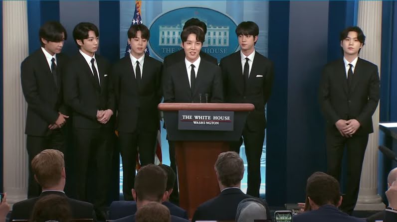 BTS, kpop, k pop, idol, idol kpop, thành viên BTS, RM, Jin, Jimin, Jungkook, Suga, JHope, J Hope, V, V BTS, BTS tới Nhà trắng, Joe Biden, tổng thống Mỹ, BTS tổng thống Mỹ