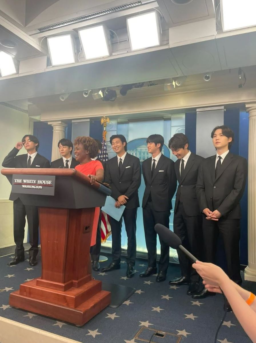 BTS, kpop, k pop, idol, idol kpop, thành viên BTS, RM, Jin, Jimin, Jungkook, Suga, JHope, J Hope, V, V BTS, BTS tới Nhà trắng, Joe Biden, tổng thống Mỹ, BTS tổng thống Mỹ