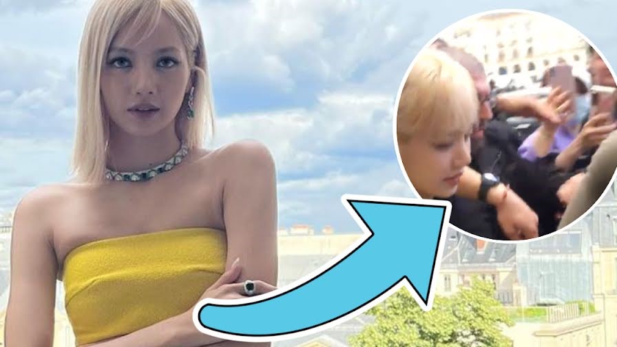 Lisa Blackpink hốt hoảng vì fan cuồng tại Paris