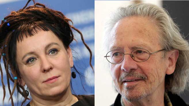 VIDEO: Olga Tokarczuk và Peter Handke giành Nobel Văn học 2018 và 2019