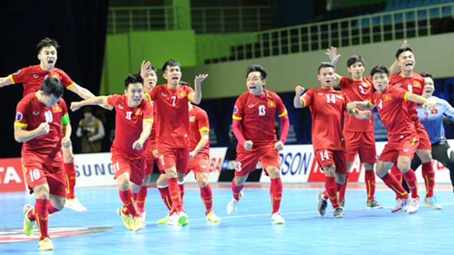 Futsal Việt Nam chinh phục đấu trường World Cup