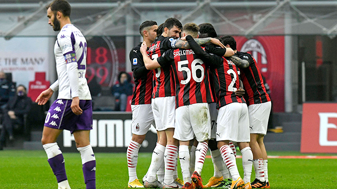 AC Milan Fiorentina, Ibrahimovic, Không Ibrahimovic, Milan vẫn quá hay, BXH Serie A, Kết quả Milan vs Fiorentina, Bảng xếp hạng Serie A, Kết quả Serie A, Bóng đá Italia 