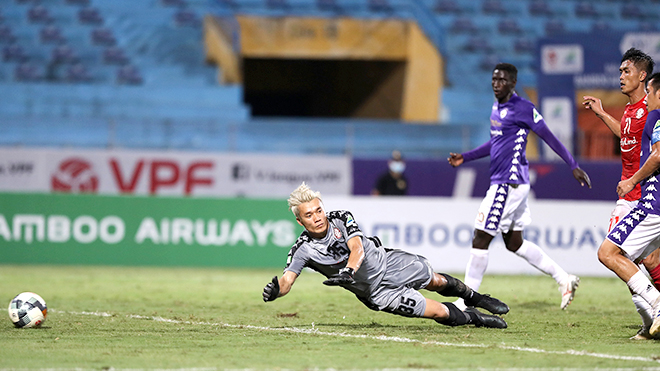 bóng đá Việt Nam, tin tức bóng đá, bong da, tin bong da, Bùi Tiến Dũng, thủ môn Bùi Tiến Dũng, V League, lịch thi đấu V League, Hà Nội vs TPHCM
