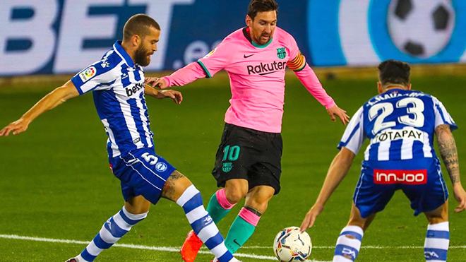 Barcelona, La Liga, Alaves vs Barcelona, Bảng xếp hạng La Liga, Koeman, Messi, bóng đá Tây Ban Nha, lịch thi đấu La Liga, kết quả La Liga, hàng công Barcelona, Leo Messi