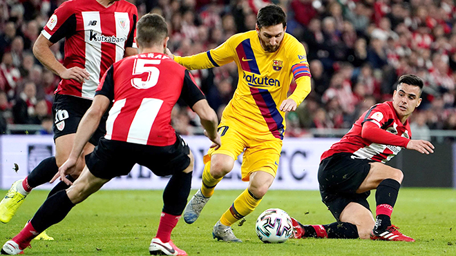 Truc tiep bong da, Barcelona vs Bilbao, BĐTV, Barca đang trả giá vì lệ thuộc Messi, Barcelona đấu với Bilbao, lịch thi đấu bóng đá, lịch thi đấu La Liga, BXH La Liga