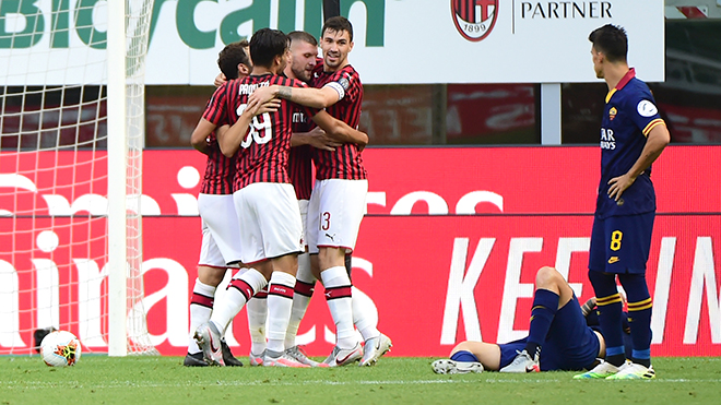 Lịch thi đấu bóng đá Ý, Milan 2-0 Roma, Bộ mặt mới của Milan, BXH Serie A. Milan, bóng đá Ý, bóng đá Italia, AC Milan, truc tiep bong da, lịch thi đấu bóng đá, bóng đá