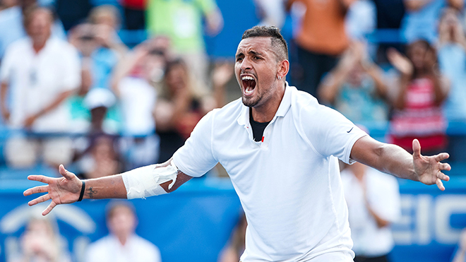 Tennis: Nói và làm những điều kì quặc như Kyrgios