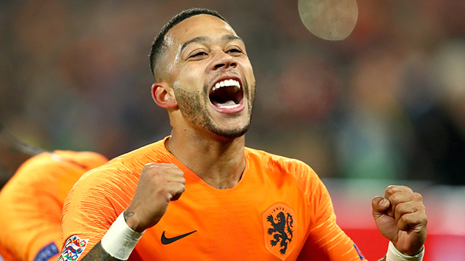 Memphis Depay: Thất bại ở MU nhưng tái sinh cùng tuyển Hà Lan