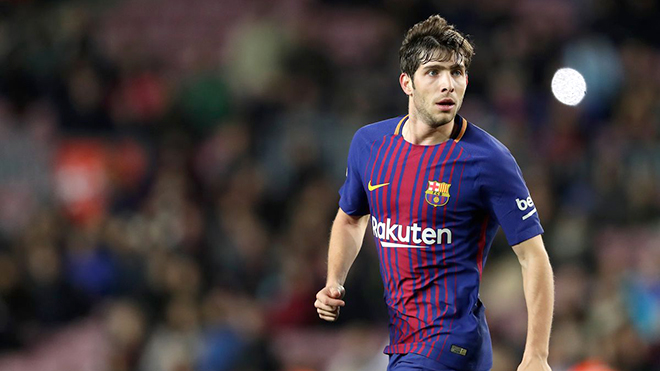 Số phận chọn Sergi Roberto là hậu vệ phải số 1 của Barca