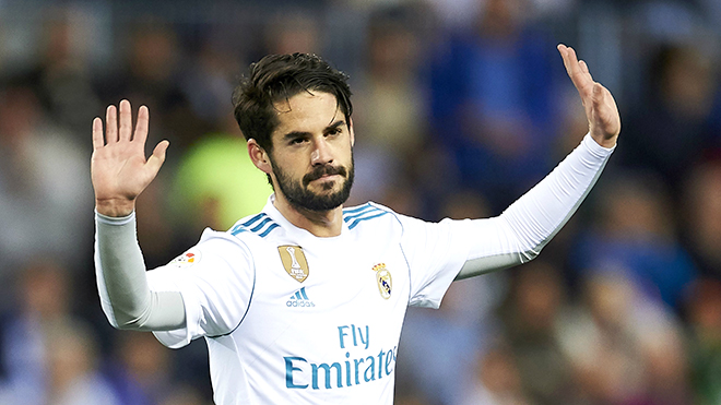 Chuyện Real Madrid: Isco vẫn chờ đợi sân khấu lớn của riêng anh