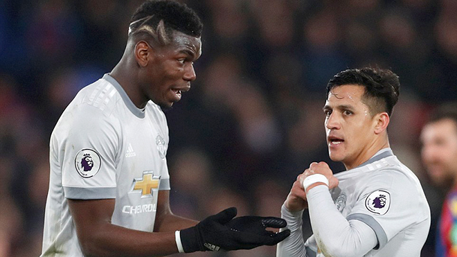 M.U: Bài toán kết hợp Pogba với Sanchez khiến Mourinho cực kỳ đau đầu