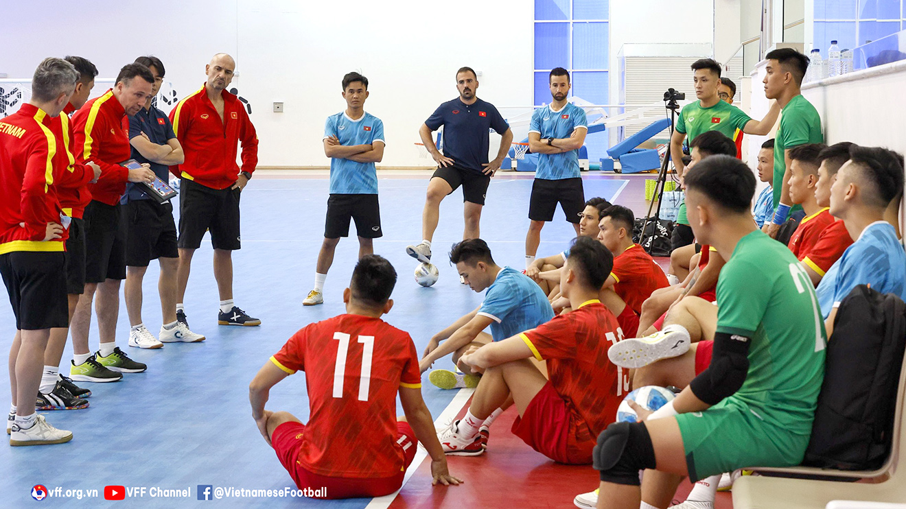 futsal, Hồ Văn ý, Lâm Tấn Phát, Giustozzi Diego Raul, futsal châu Á, lịch thi đấu futsal châu Á, đội tuyển futsal Việt Nam, trực tiếp bóng đá, trực tiếp futsal châu Á