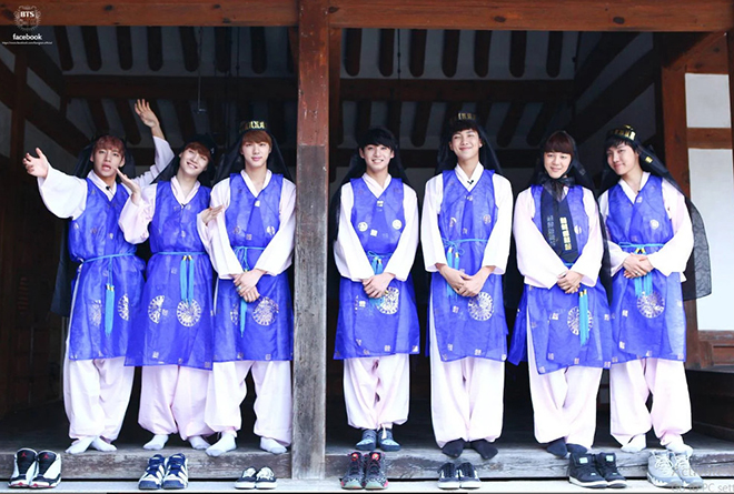 BTS, BTS Trung thu, BTS Chuseok, BTS hanbok truyền thống, BTS ISAC Chuseok Đặc biệt