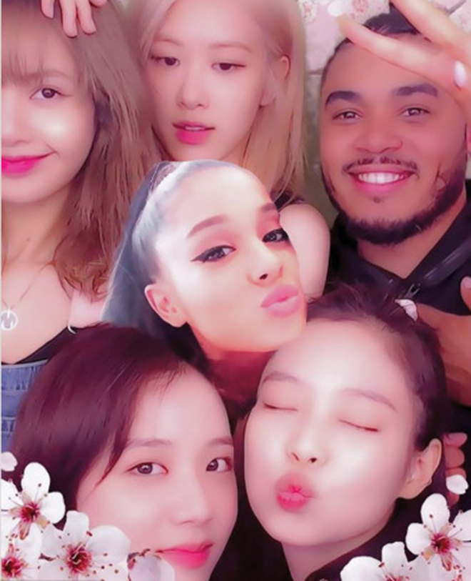 Blackpink, Ariana Grande, Tommy Brown, Ảnh photoshop Blackpink