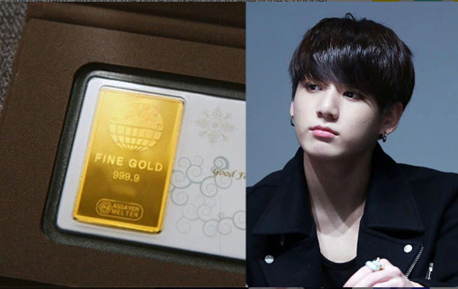 Jungkook BTS, V BTS, Quà sinh nhật, Baekhyun EXO, Mingyu Seventeen, Rolex, Gucci