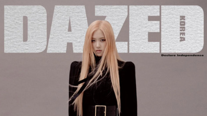 ‘Nghẹt thở’ với dáng thon, chân dài của Rose Blackpink trên DAZED Korea 