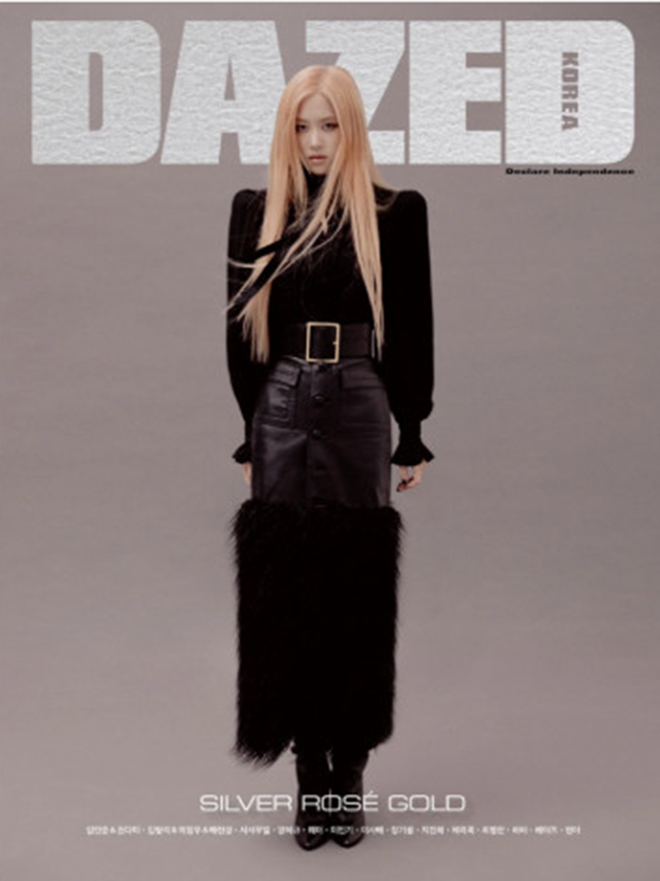 Rose, Blackpink, Rose trên Dazed Korea, Rose Blackpink cực lôi cuốn