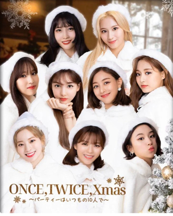 Twice, Giáng sinh, Jeongyeon, Mina, Jihyo, Nayeon, Tzuyu, TWICE