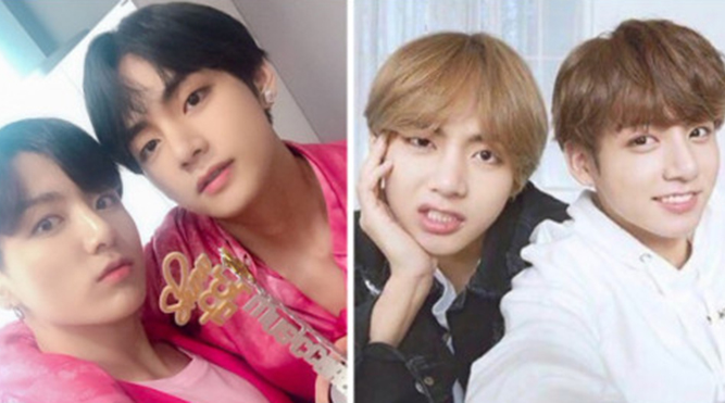 BTS: 20 bức ảnh ‘tự sướng’ cực 'cute' của V & Jungkook