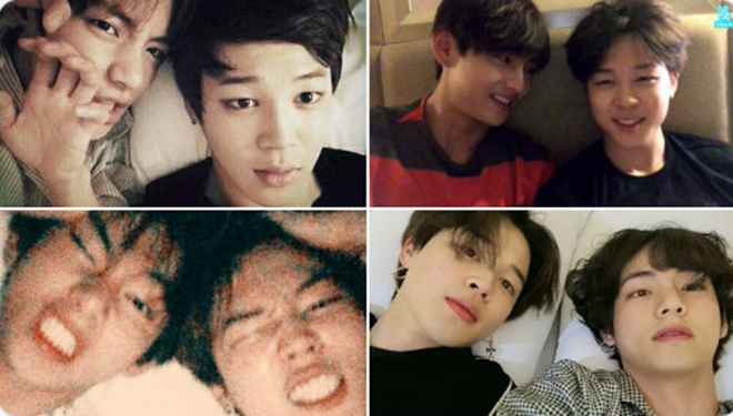 BTS, V BTS, Jimin, Ảnh tự sướng Vmin, Vmin gây bão, Bruno Major, 4 O’Clock