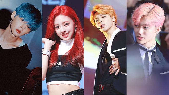 Mái tóc đẹp nhất của các thần tượng qua mắt fan, Jimin BTS, Rose Blackpink, Yeonjun TXT…