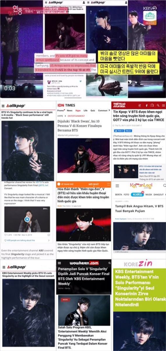 BTS, V BTS, V BTS là anime sống, Ghibli, Sweet Night, Singularity, Jungkook