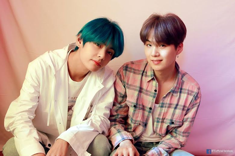 BTS, Suga, V BTS, Vẽ chân dung V BTS, Suga vẽ độc đáo, RM, J-Hope, Jungkook