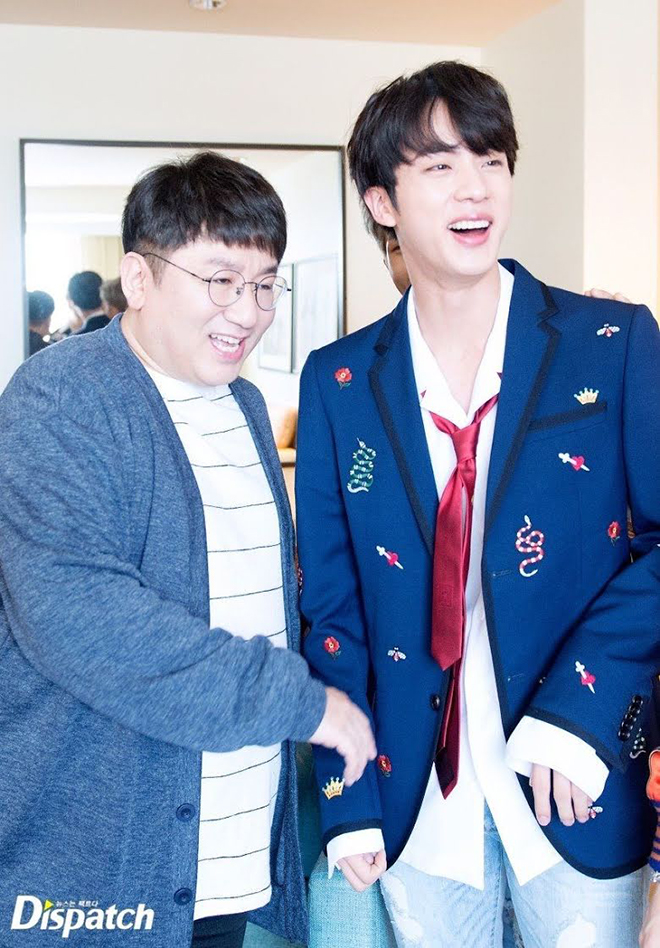 BTS, Jin thân thiết với ông chủ Bang Si Hyuk, HYBE, You Quiz On The Block, Jimin