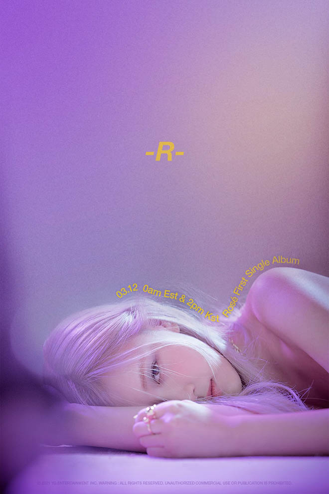 Blackpink, Rosé, Rosé tung album solo đầu tay, Album R của Rosé, On The Ground