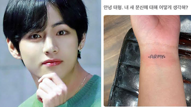 Jungkook BTS vừa khoe hình xăm trên tay ARMY cảm thấy không ổn