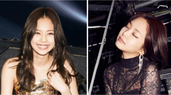 Jennie Black Pink ‘đốn tim’ fan với bộ váy xuyên thấu