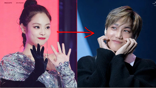 Kai (EXO) đúng là ‘chuẩn men’ của Jennie (Black Pink)