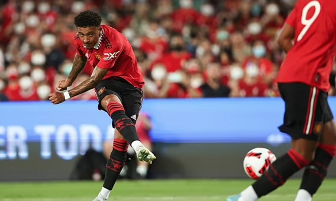 MU, Erik Ten Hag, Ten Hag, cầu thủ MU hay nhất thời Ten Hag, Jadon Sancho, MU vs Liverpool, MU vs Melbourne Victory, lịch giao hữu mùa hè của MU, Sancho hay nhất, M.U
