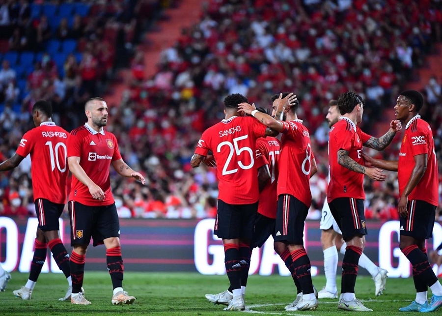 MU, Erik Ten Hag, Ten Hag, cầu thủ MU hay nhất thời Ten Hag, Jadon Sancho, MU vs Liverpool, MU vs Melbourne Victory, lịch giao hữu mùa hè của MU, Sancho hay nhất, M.U
